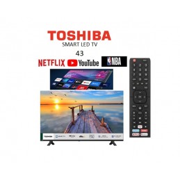 TOSHIBA 43" TV LED UHD 4K -...