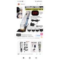 Tondeuse à Cheveux sans fil...