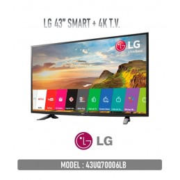 TV Smart LG 43 pouces -...