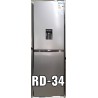 Réfrigérateur Hisense Combiné +Distributeur d'eau 249 L-RD-34DC4SA Garantie 06 mois