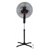 Ventilateur Binatone Sur Pieds - A1692B - Noir et Rouge Garantie 06 mois