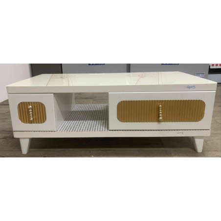 Table basse vitrée TB-405