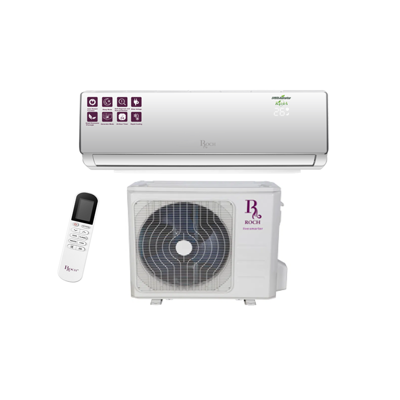 Climatiseur SPLIT INVERTER ROCH - 1,5CV - 12000BTU - GAZ R410 - RAC-S12R4-E_ Garantie 06mois
