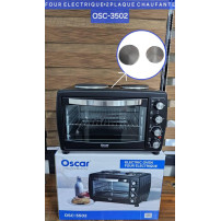 Four électrique Oscar -Osc-3502 + 02 plaques chauffante Garantie 06 mois