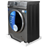 Machine à Laver Automatique - 8Kg - Midea MF100W80 - Argent - Garantie 06 Mois