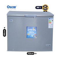 Congélateur Coffre - OSCAR  - 282 Litres - OSC-400 - A+ - Gris - Garantie: 6 Mois