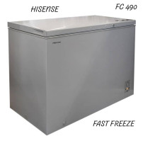 Congélateur coffre Hisense...