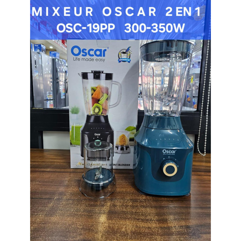 Mixeur OSCAR 1.5L- OSC-19PP - 300-350 watts 2vitesses  Garantie :06 mois