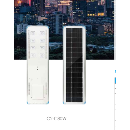 lampadaire solaire -85W -...