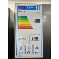 Réfrigérateur américain No-Frost double porte – 592 Litres – Oscar – OSC-592 WDSS – 06 Mois de Garantie