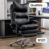 Fauteuil de bureau en cuir...