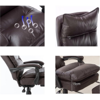 Fauteuil de bureau en cuir avec multi-fonctions