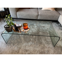 Table basse en verre