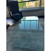 Table basse en verre