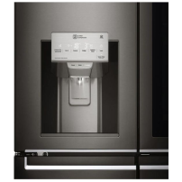 Réfrigérateur LG No Frost avec Distributeur D'eau et Glaçon - GR-X39FMKBL - 716 Litres - Noir - Garantie 12 mois