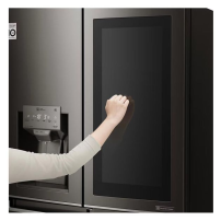 Réfrigérateur LG No Frost avec Distributeur D'eau et Glaçon - GR-X39FMKBL - 716 Litres - Noir - Garantie 12 mois