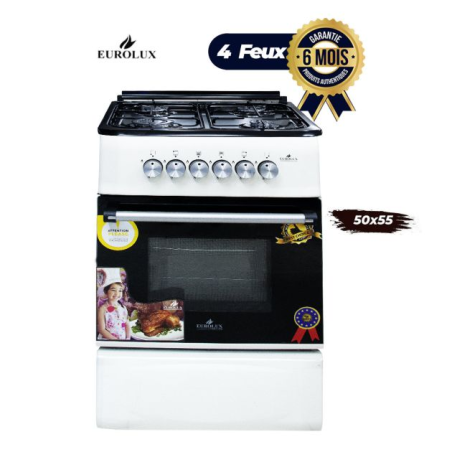 Cuisinière à Gaz EUROLUX –...