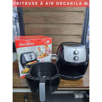 Friteuse sans huile - Air Fryer - DECAKILA - KEEC040B - Antiadhésive - 8 L - 1800 watts - Minuterie - Noir - Garantie 3 mois