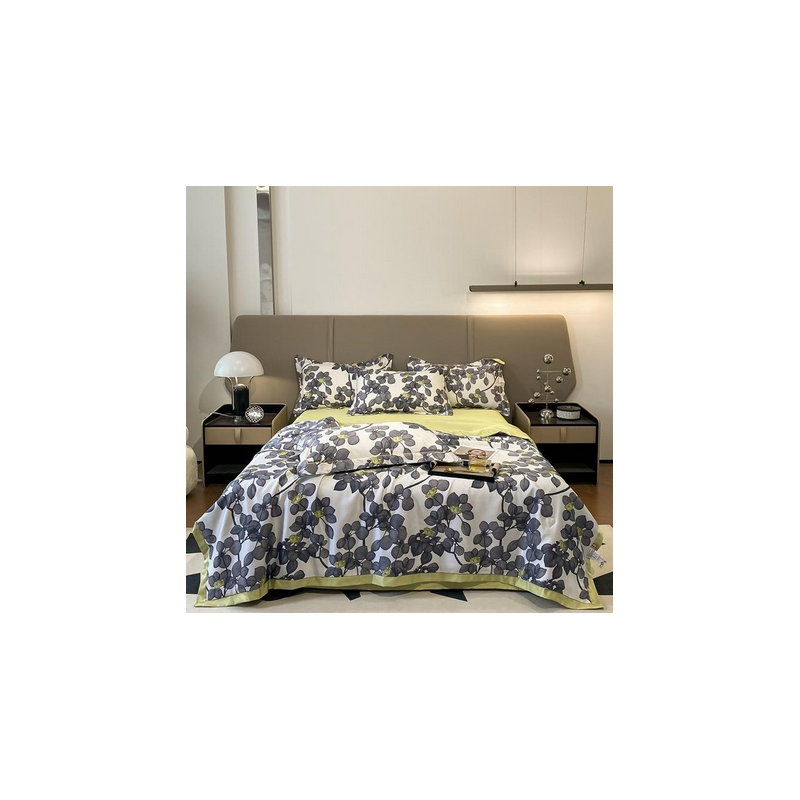 Drap + taies d'oreillée et couette  haute qualité Coton & soie