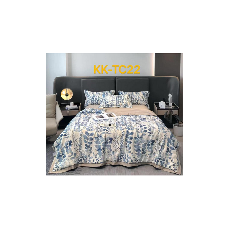 Drap + taies d'oreillée et couette  haute qualité Coton & Soie