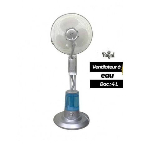 Ventilateur a eau ROYAL-bac d'eau 4L- 75W-50000F