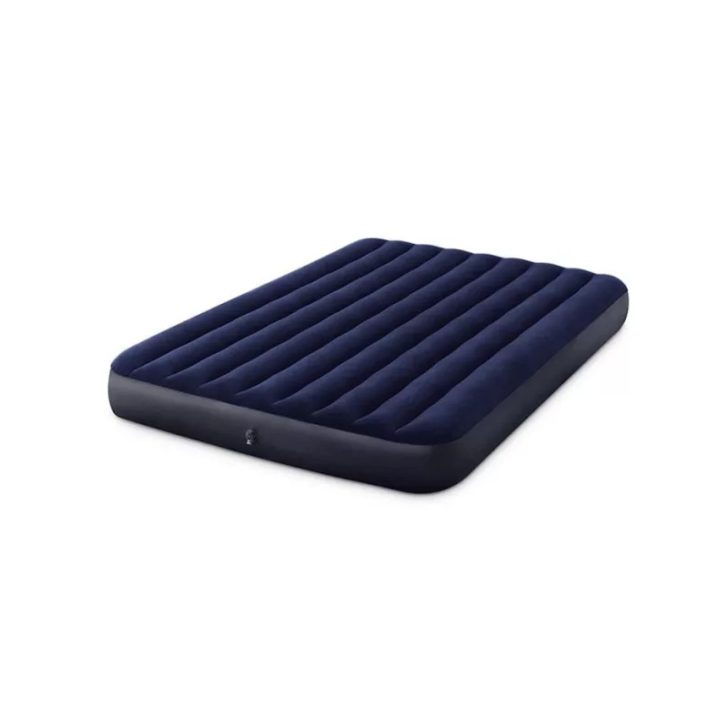 INTEX - Matelas gonflable 25Cm - 2places + pompe offert - 03 mois Garantie