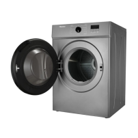 HISENSE SECHE LINGE 8KG FRONTAL A VENTILATEUR - GRIS - DV1W801UT + 06 mois Garantie