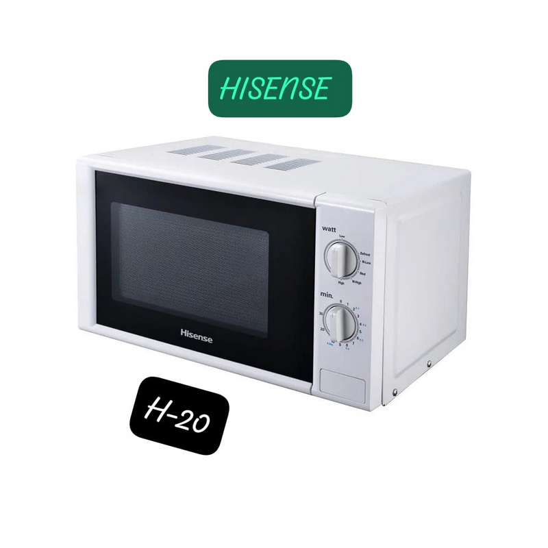 MICRO-ONDE HISENSE 700 W – 20 L – H20 – 6 MOIS DE GARANTIE