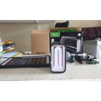 Lampe solaire GDLITE1 + 3 ampoules - Charge 15-30h + 03 mois Garantie