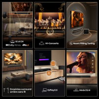 Barre de son HISENSE AX5140Q  - 600W - Dolby Atmos | 5.1.4CH | Hi-Concerto + Garantie 06mois