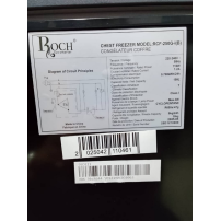 Congelateur Coffre Roch - 199L - RCF-250G-I(B)_06 mois garantie