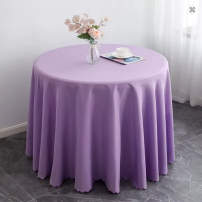 Nappe ronde en polyester...