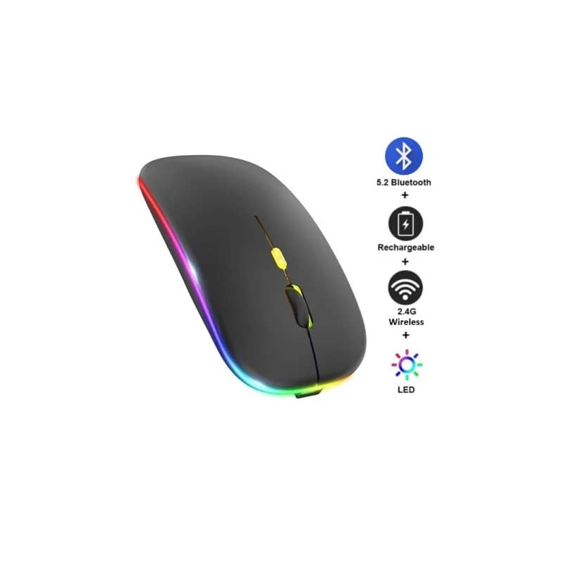 HP W10 – Souris sans fil – Bluetooth rechargeable