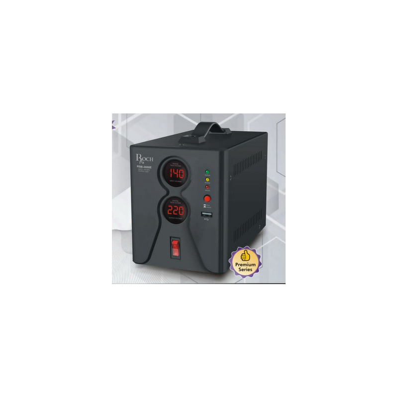 Régulateur de tension ROCH 1500VA - RSB-1500E - 06 Mois Garantie