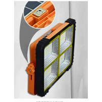 PROJECTEUR LED 30W PORTABLE SOLAIRE - Multifonction - angle 120° - 6500K - 10h