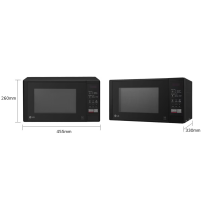 Micro-onde LG 20L- MS2042DB – EasyCleanTM - Noir - Garantie 06 mois