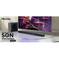 Barre de son HISENSE AX3120Q Dolby Atmos |440W | 3.1.2CH 3.1.2CH|06 mois Garantie