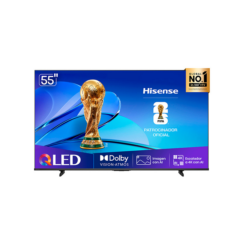 Smart TV Hisense QLED 55" | 55Q6Q UHD 4K VIDAA  | 06 Mois Garantie