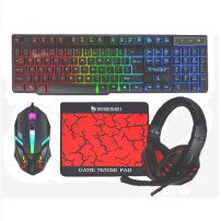Gaming Combo T-Wolf 4-IN-1...