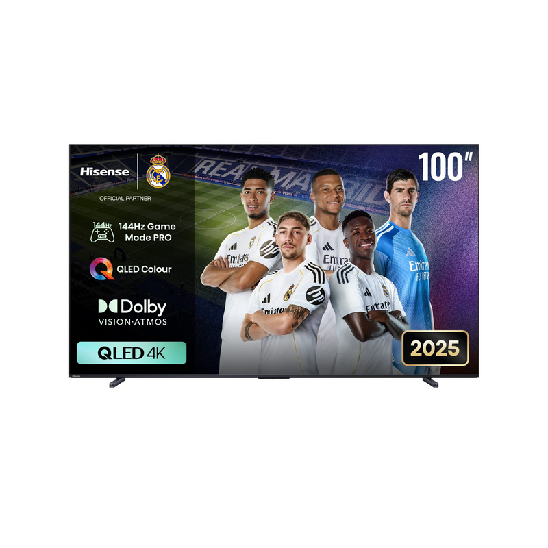 QLED Gaming TV Hisense 100″ | 100Q7Q | 144Hz VRR | 06 Mois Garantie