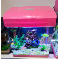 Aquarium à poisson 7Litres - sans support - PF-235 - Verre/Plastique