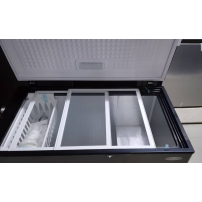 Congélateur binatone 327L- CDF-330i - couvercle en verre +1panier - Garantie : 06 mois