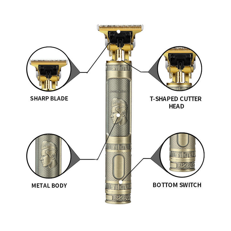 Tondeuse à cheveux électrique professionnelle rechargeable Daling - 3W - Autonomie 120Min - DL-129 + 03Mois Garantie