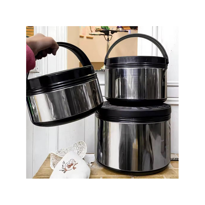 Chauffe-plats isothermes - 3in1- acier inoxydable - maintenir les aliments au chaud