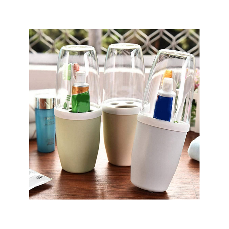Organisateur portable pour brosses à dents et dentifrice