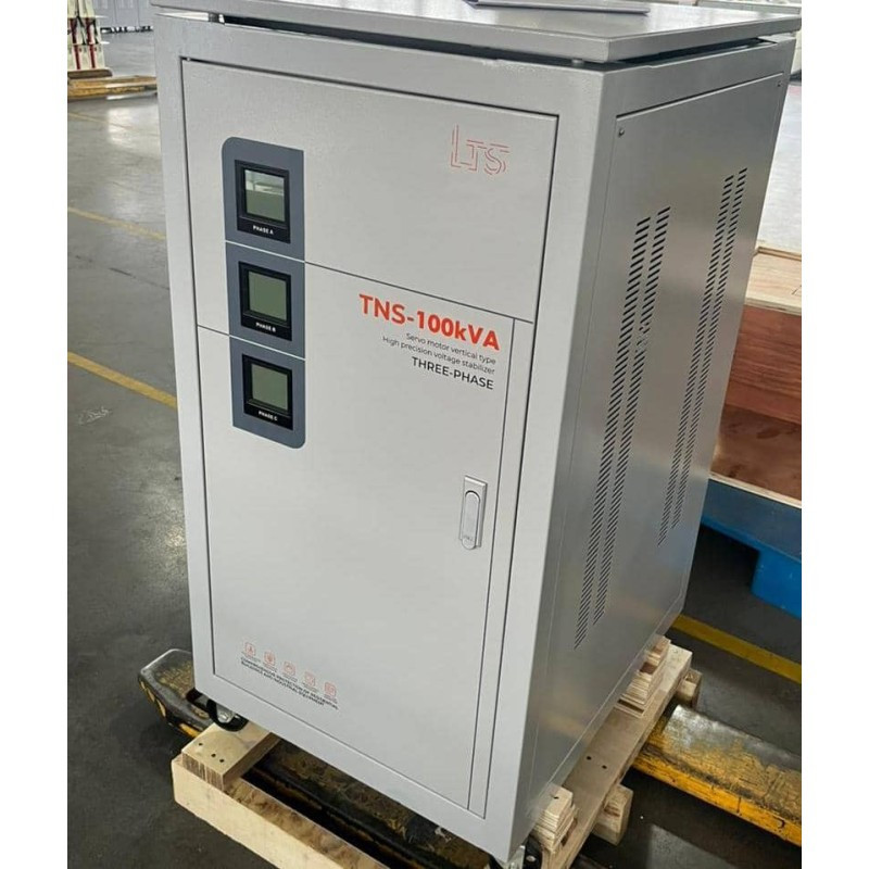 Régulateur de tension TNS-100KVA Triphasé Marque LTS