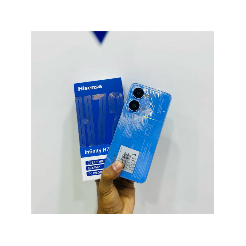 Hisense H72 - 128GB - 8GB RAM - 2SIM - 64+2 MP/13 MP- 5000mAh - Garantie 06 Mois