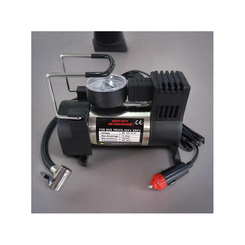 Mini-compresseur d'air Portable robuste 12V + 03Mois Garantie