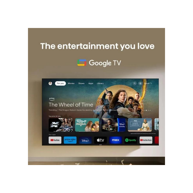 Smart TV Hisense QLED 55" | 55Q6Q Google TV |Dolby Vision. Atmos |06 Mois Garantie