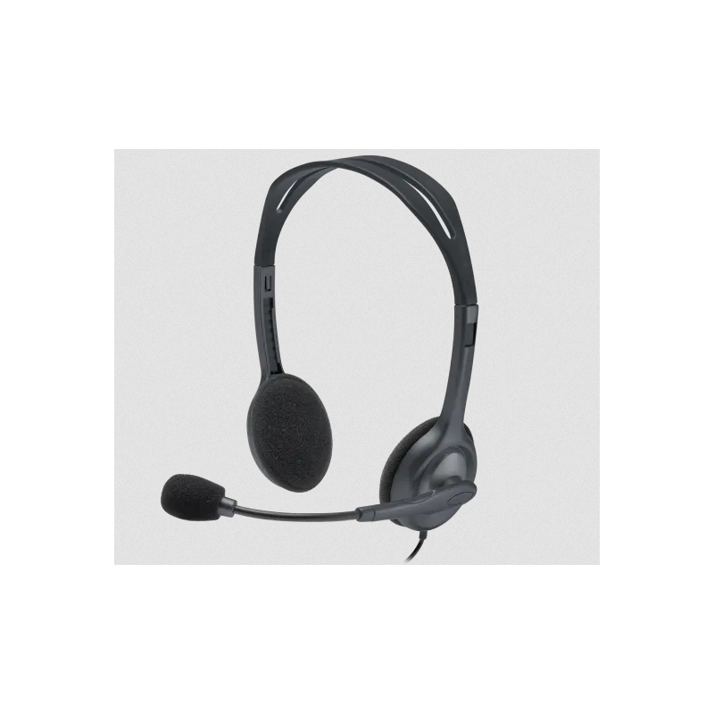 Casque filaire Logitech H111 avec Micro Anti-Parasite pour service client + 03Mois Garantie